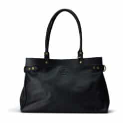 תיק נשיאה אומה שחור - TES Leather Bags
