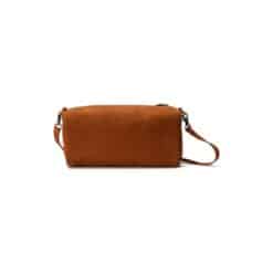 תיק מריה נובוק חום וויסקי - TES Leather Bags