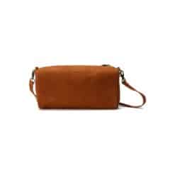 תיק מריה נובוק חום וויסקי - TES Leather Bags