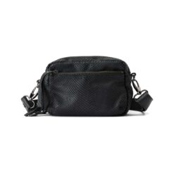 מגי פאוץ' שחור נחש - TES Leather Bags
