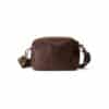 תיק צד דיאנה חום שוקולד - TES Leather Bags