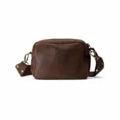 תיק צד דיאנה חום שוקולד - TES Leather Bags